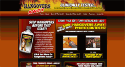 Desktop Screenshot of hangoversaway.com